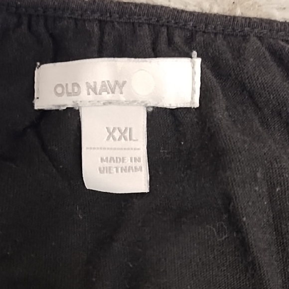 Old Navy Women's Black Short Sleeve Top - Picture 2 of 8